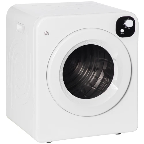 HOMCOM Portable Electric Clothes Dryer, 1300W Fron